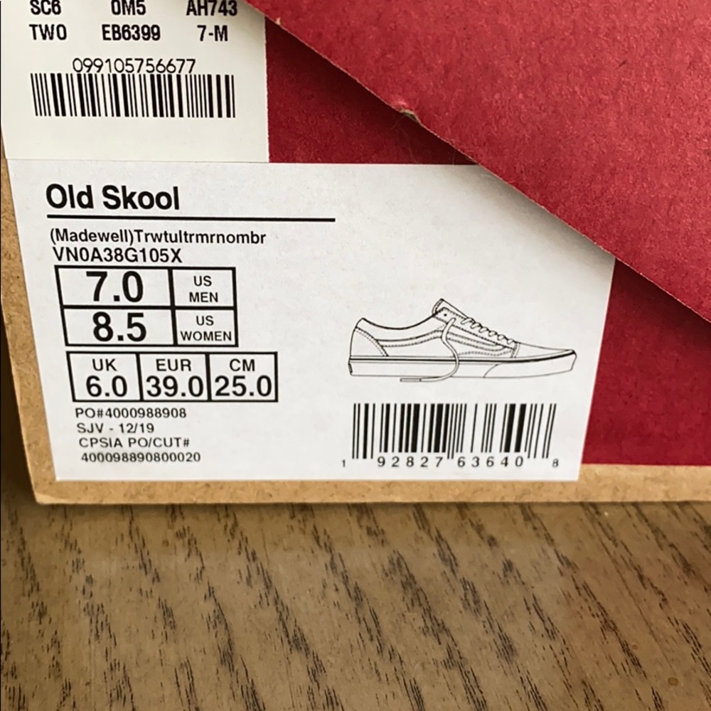Unisex Vans